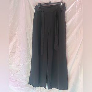 Black Palazzo Pants A New Day (M) with Belt